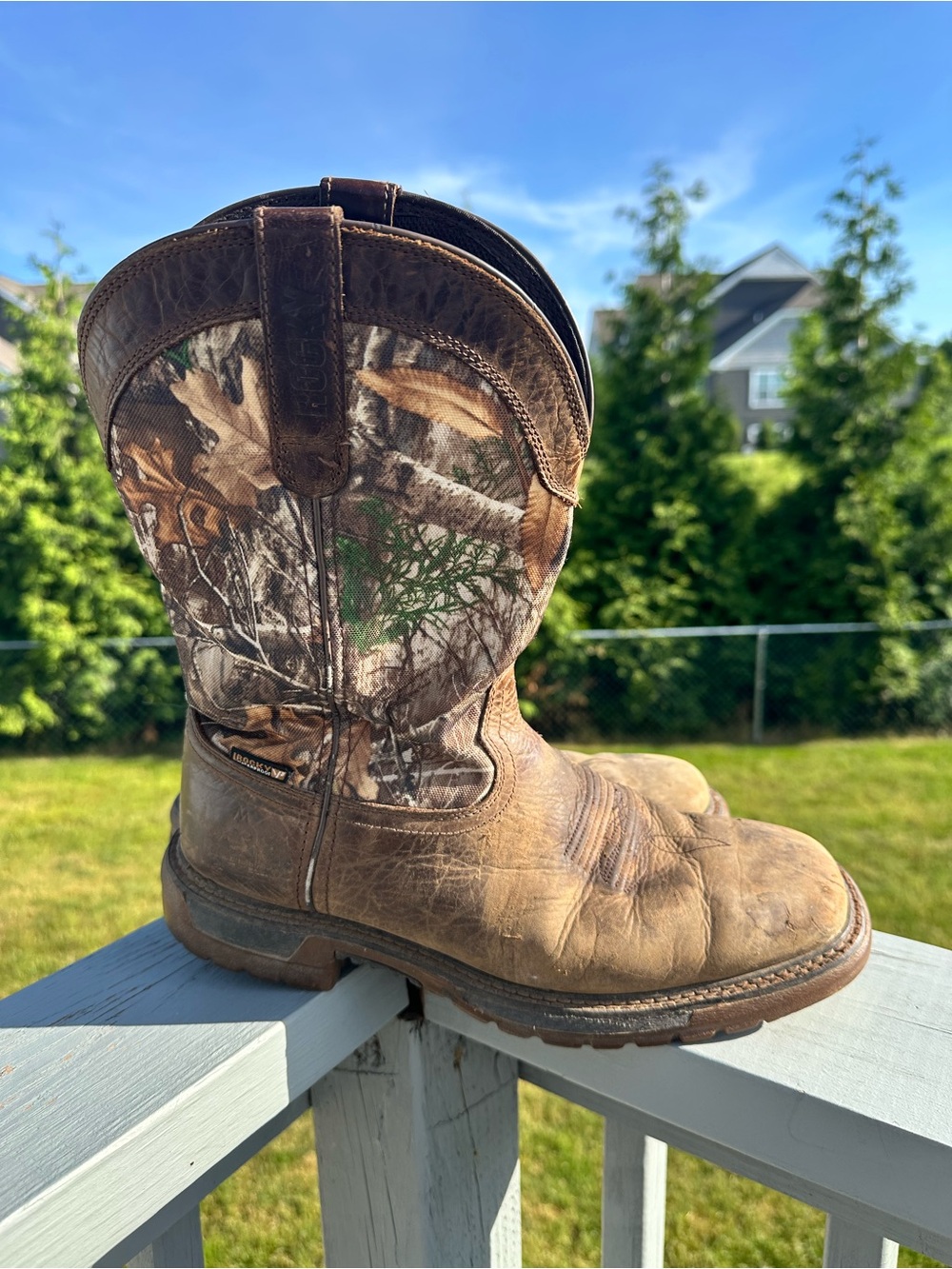 Rocky | Camo Original Ride FLX Waterproof Western Boots | Size 10M